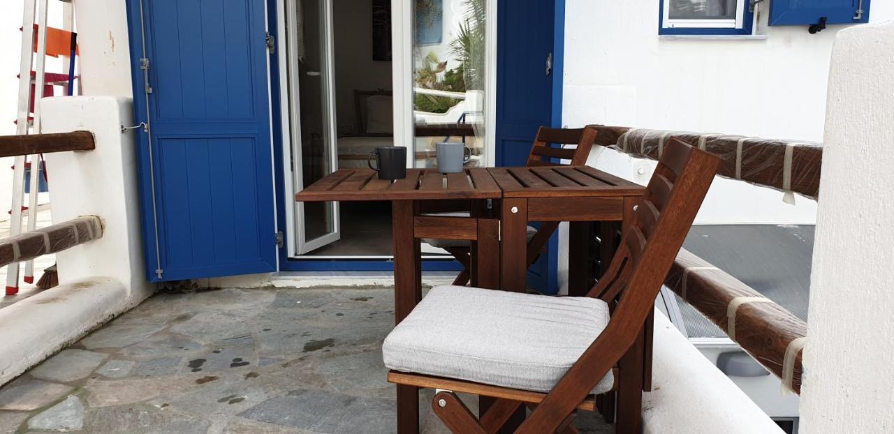 La Playa Studio Mykonos Platísz Jalósz Kültér fotó